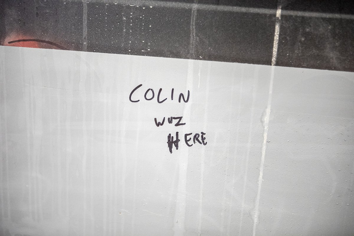 colin wuz here