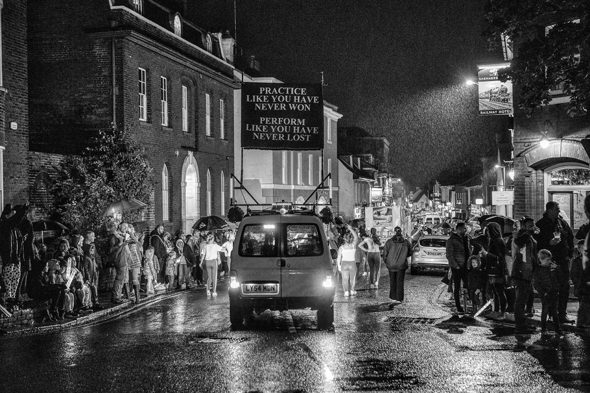 practice like you have never won. perform like you have never lost