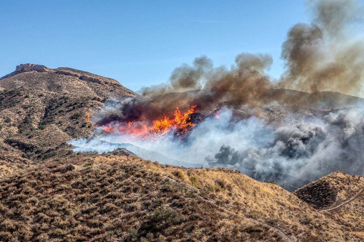 then the fire kicked OFF