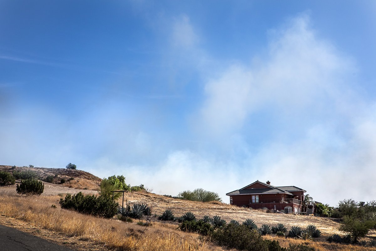 then the popo told us to clear OFF