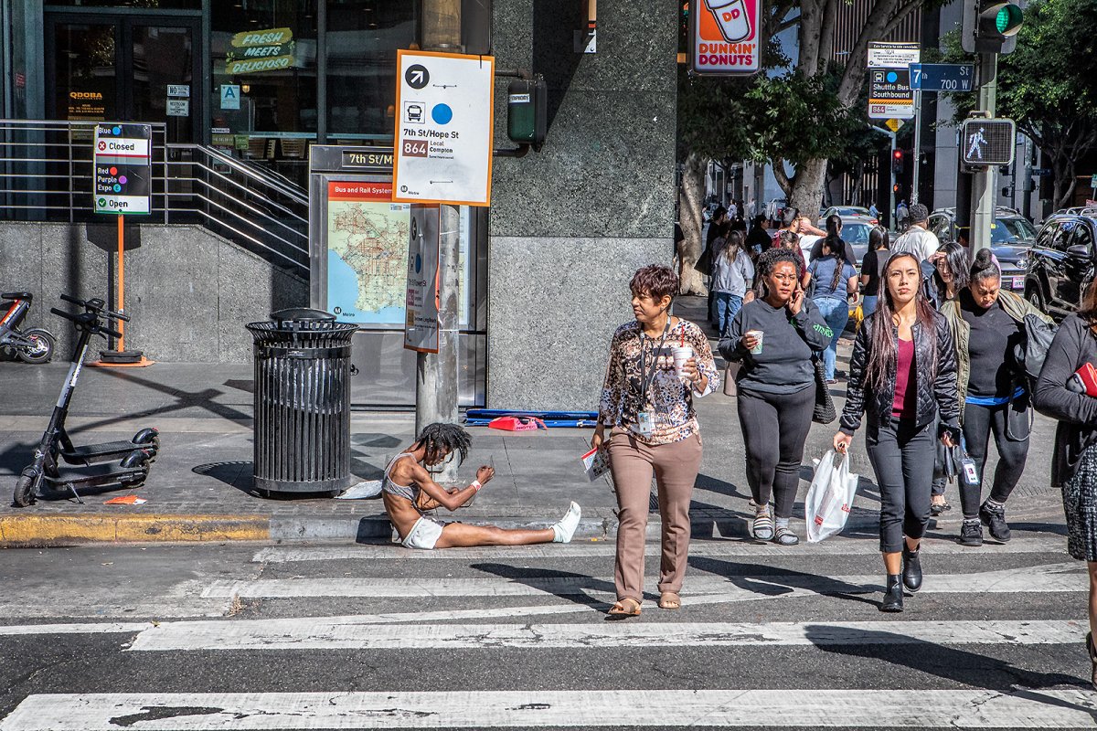 the BIG downtown LA bumper pack