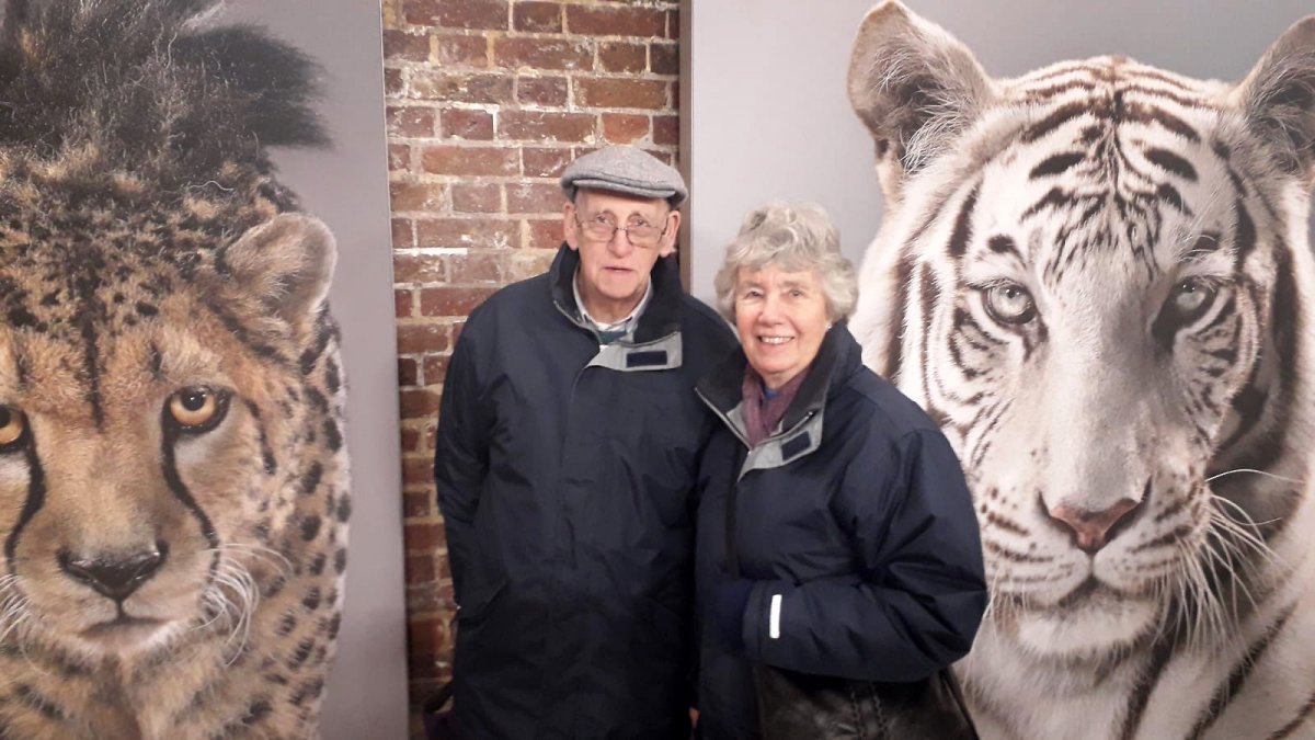 me mam and paps came up special 