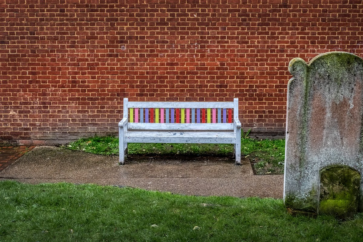 colourful waiting room