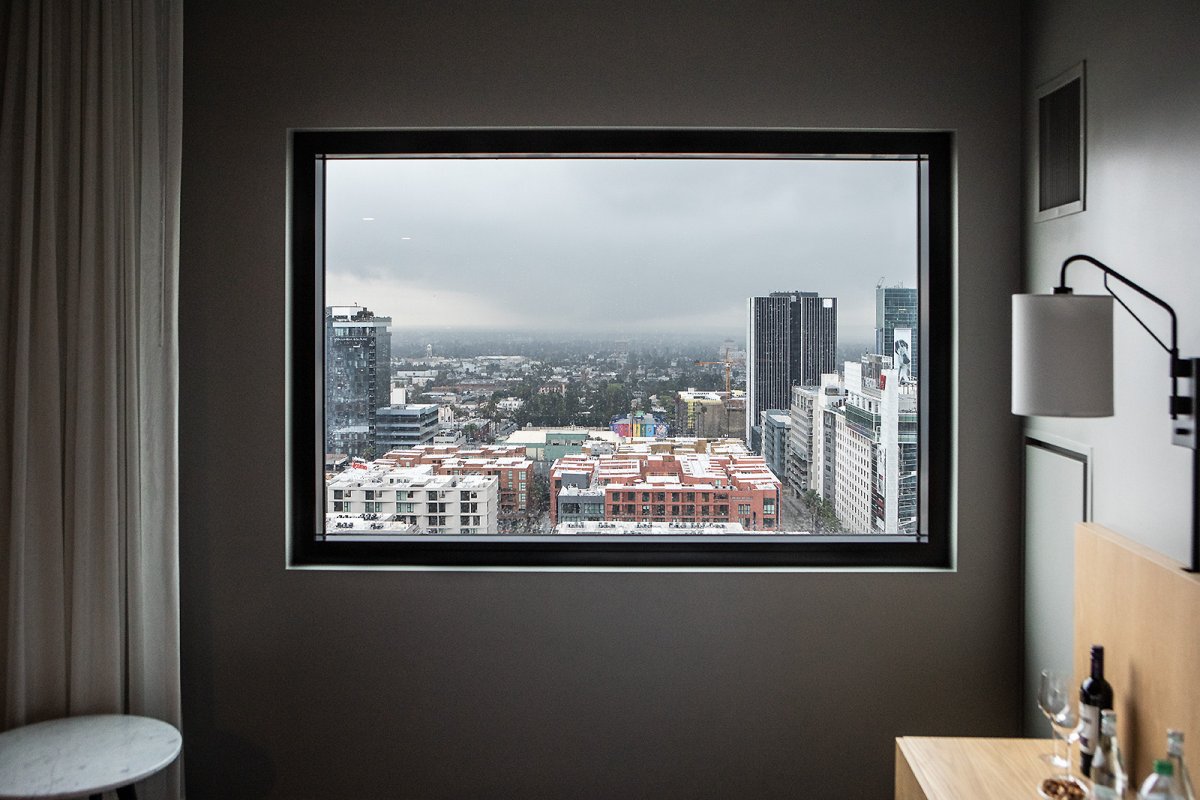 16th floor, hotel room view