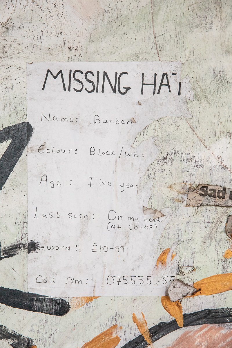 MISSING HAT