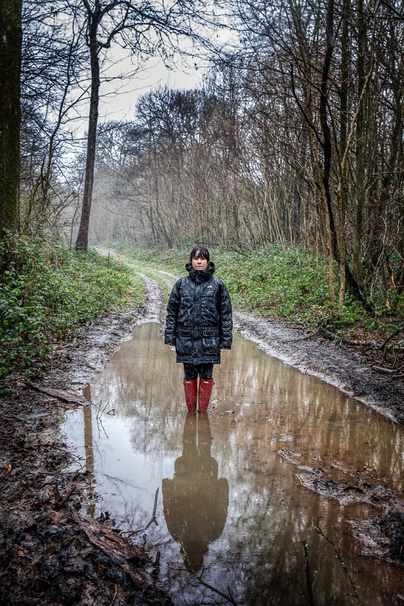 stand in the puddle