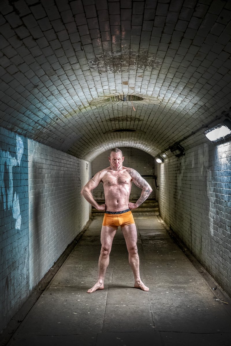 underpants in the underpass