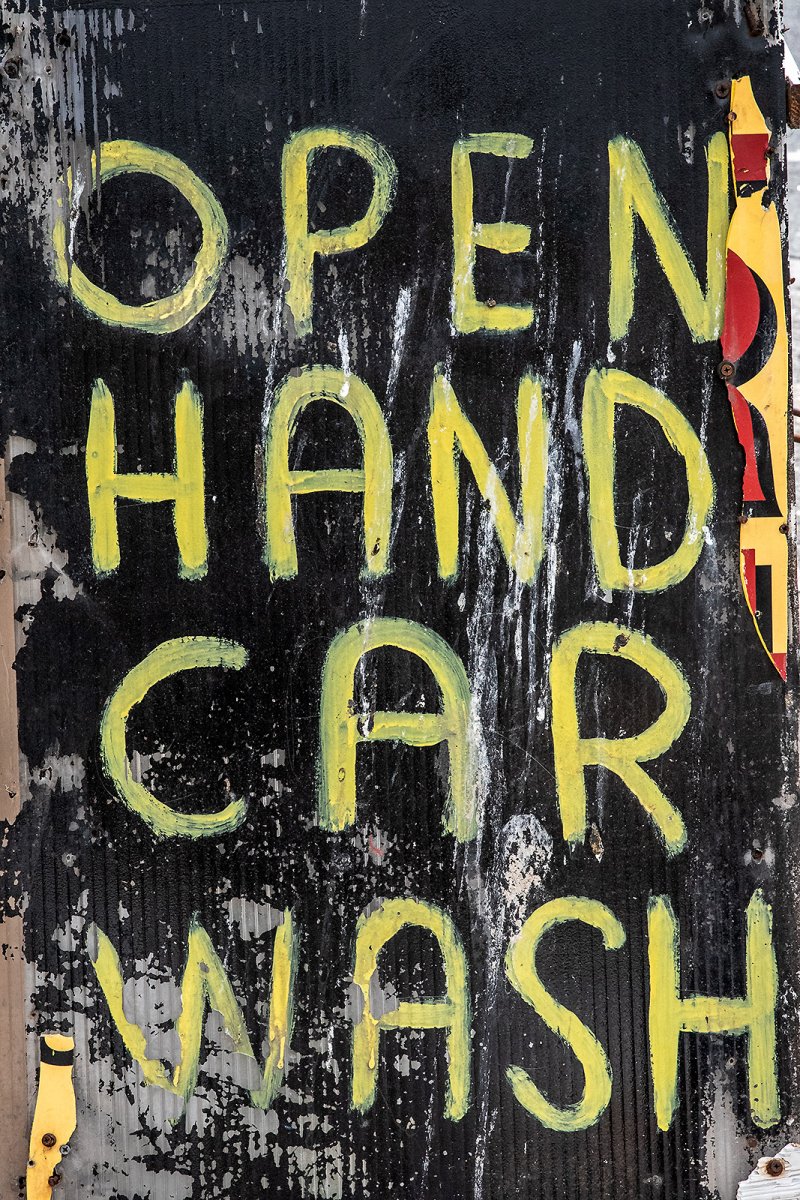 i prefer a closed hand wash