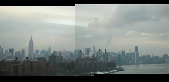 view from a bridge