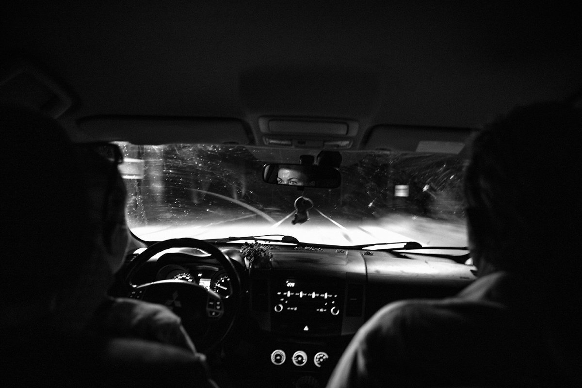 back to ukraine, into the dark