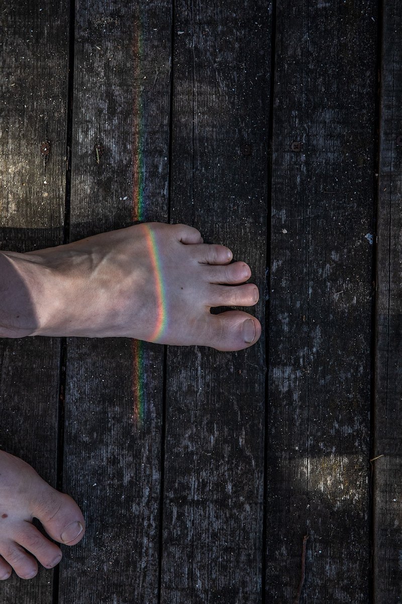 dark side of the foot