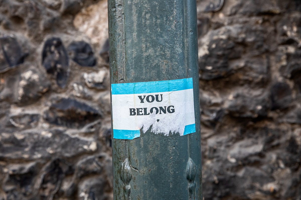 YOU BELONG (but not in the palm of my hand)