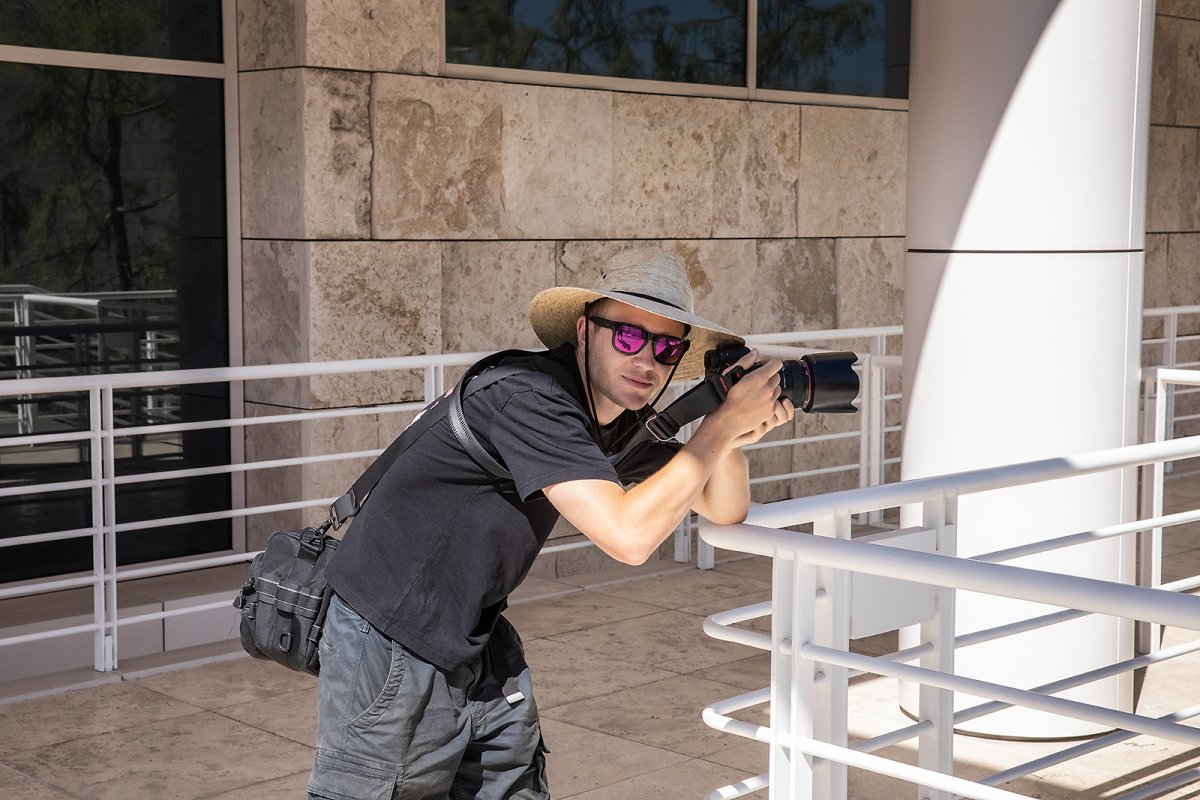 maximum photographing about the Getty museum