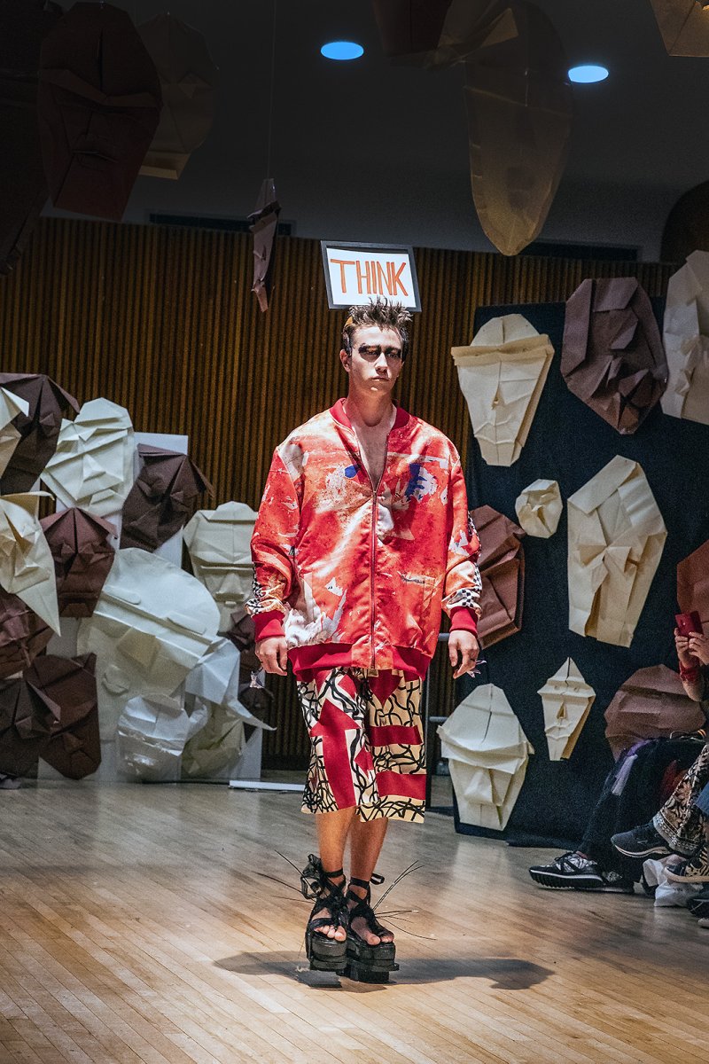 got his THINking cap on