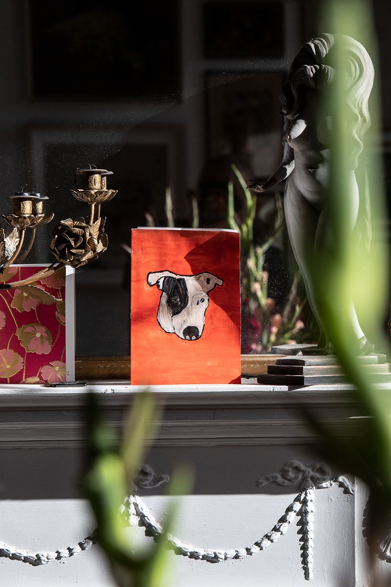 z's card to beautiful birthday girl (aka mum)