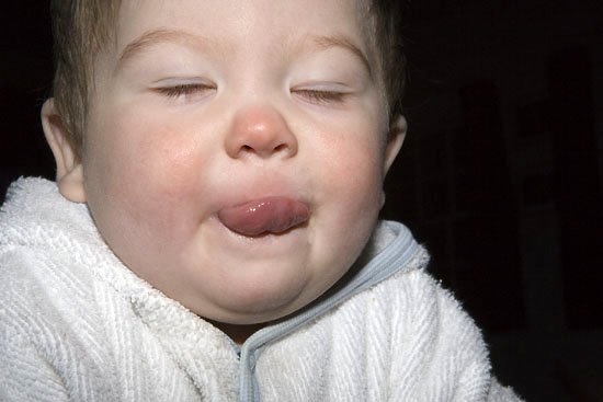 tongue action