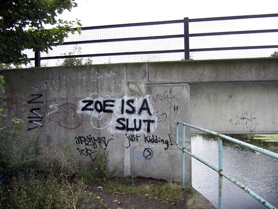 zoe is a slut