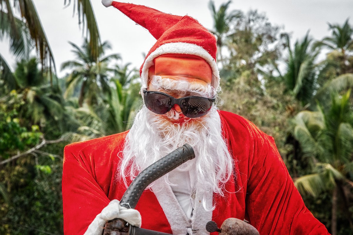 scary santa