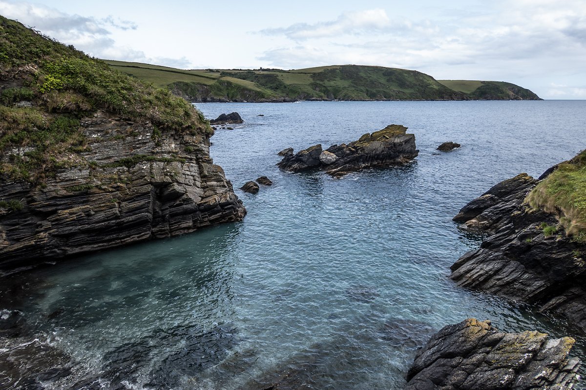 we swam here