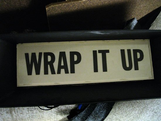 wrap it up