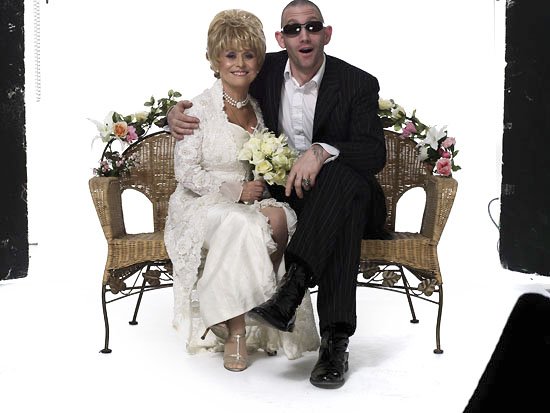 me and bab's wedding photo
