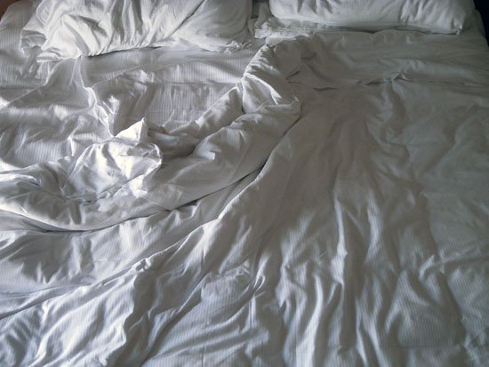 bed's (much) too big without you