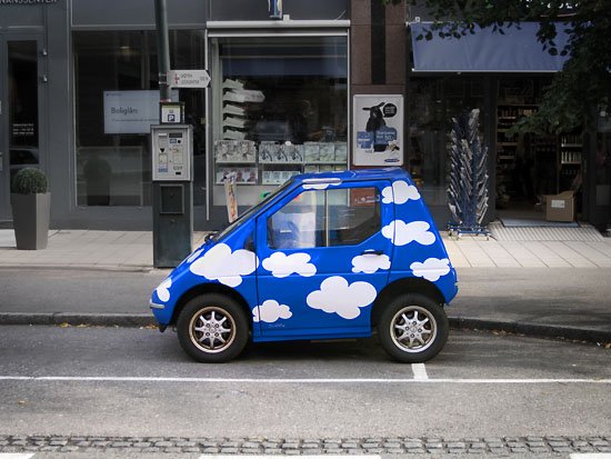 more cartoon car