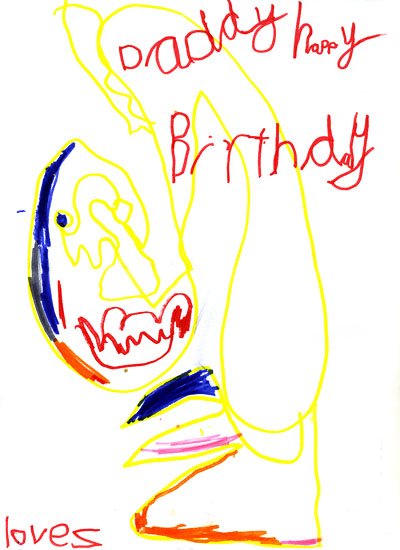 z's birthday card to me