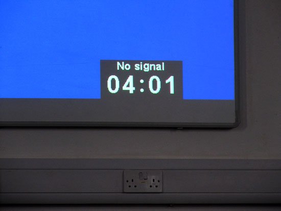 No signal 04:01