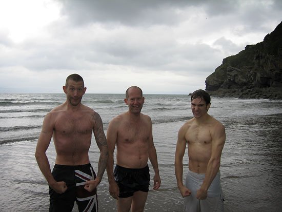 the sea is warm. the sea is warm