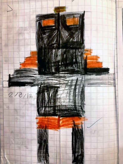 z drew a R-bot