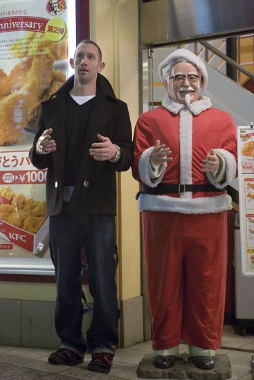 colonel santa does KFC