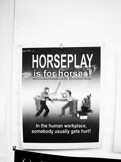 horseplay is for horses
