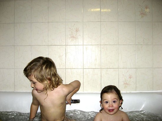 farm bathtime