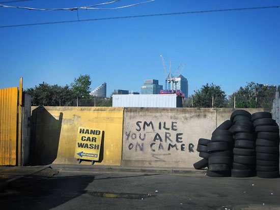 smile you are on camer