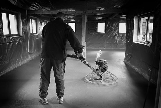 polished screed