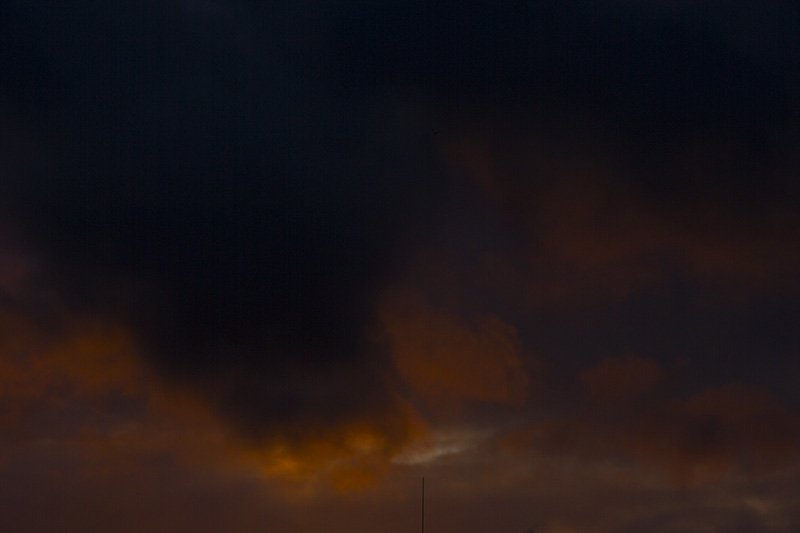 the sky to night